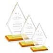 Tuscany Award - Amber | https://www.bestnamebadges.com