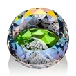 Gem Cut Paperweight | https://www.bestnamebadges.com