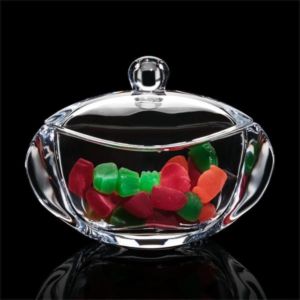 Tilden Candy Bowl & Lid | https://www.bestnamebadges.com