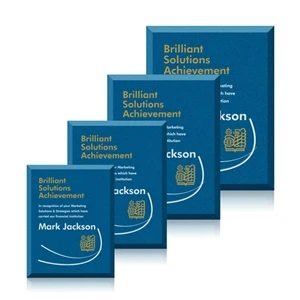 Rollinson Plaque - Blue | https://www.bestnamebadges.com