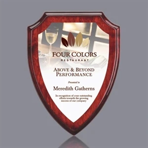 Montague/AstroSub Plaque - Rosewood | https://www.bestnamebadges.com