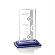 Santorini Award - Blue | https://www.bestnamebadges.com