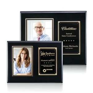 Metcalfe - Black/Gold | https://www.bestnamebadges.com