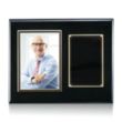 Metcalfe Plaque - Black/Gold | https://www.bestnamebadges.com