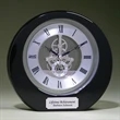 Silver Accent Clock | https://www.bestnamebadges.com