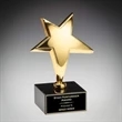 Gold Rising Star Award on Marble | https://www.bestnamebadges.com