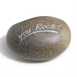 Sandcast Stone Award | https://www.bestnamebadges.com