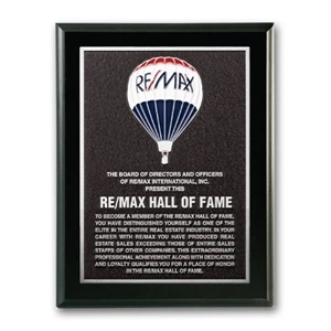 Photocast Plaque - Ebony | https://www.bestnamebadges.com