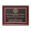 Photocast Plaque - Mahogany | https://www.bestnamebadges.com