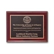 Photocast Plaque - Mahogany | https://www.bestnamebadges.com