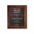 SpectraPrint™ Plaque - Cove Edge Gold | https://www.bestnamebadges.com