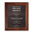 SpectraPrint™ Plaque - Cove Edge Gold | https://www.bestnamebadges.com