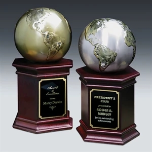 Cast Globe Award | https://www.bestnamebadges.com