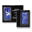 Fusion Plaque - Sapphire | https://www.bestnamebadges.com