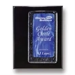 Fusion Plaque - Sapphire | https://www.bestnamebadges.com