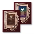 Oak Leaf Plaque | https://www.bestnamebadges.com