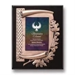 Oak Leaf Plaque | https://www.bestnamebadges.com