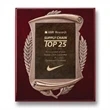 Laurel Wreath Plaque | https://www.bestnamebadges.com