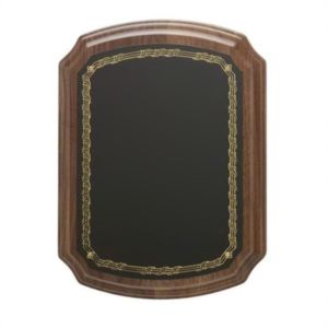 Notched Corner Plaque | https://www.bestnamebadges.com