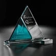 Perpetual Triangle Tower Award | https://www.bestnamebadges.com