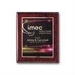 SpectraPrint™ Plaque - Rosewood Gold | https://www.bestnamebadges.com