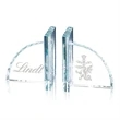 Chipped Bookends - Jade | https://www.bestnamebadges.com