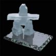 Inukshuk on Jade | https://www.bestnamebadges.com