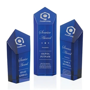 Jolanda Award - Blue | https://www.bestnamebadges.com