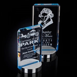 Stratum Award - Blue | https://www.bestnamebadges.com