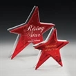 Ruby Art Glass Award | https://www.bestnamebadges.com