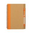 Eco-Inspired Spiral Notebook & Pen | https://www.bestnamebadges.com