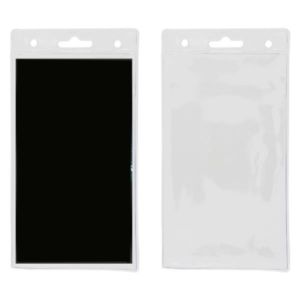 Blank Clear ID/Badge Holder 4.25Wx8H
