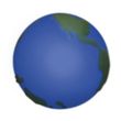 Globe Shape Stress Reliever | https://www.bestnamebadges.com