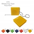 Popular Measuring Tape Key Chain | https://www.bestnamebadges.com