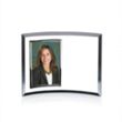 Crescent Frame - Silver | https://www.bestnamebadges.com