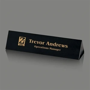 Triangular Nameplate