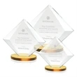 Teston Award - Amber | https://www.bestnamebadges.com