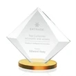 Teston Award - Amber | https://www.bestnamebadges.com