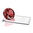 Gemstone Award on Starfire - Ruby | https://www.bestnamebadges.com