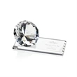 Gemstone Award on Starfire - Diamond | https://www.bestnamebadges.com