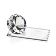 Gemstone Award on Starfire - Diamond | https://www.bestnamebadges.com