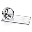 Gemstone Award on Starfire - Diamond | https://www.bestnamebadges.com