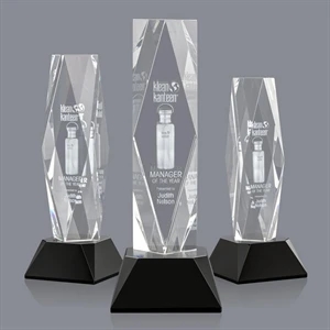 President 3D Award on Base - Black | https://www.bestnamebadges.com