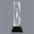 President 3D Award on Base - Black | https://www.bestnamebadges.com