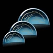 Bluffwood Award - Blue | https://www.bestnamebadges.com