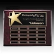 Rising Star - Rosewood Perpetual | https://www.bestnamebadges.com