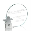 Clement Inukshuk Award - Aluminum | https://www.bestnamebadges.com