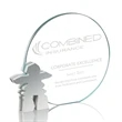 Clement Inukshuk Award - Aluminum | https://www.bestnamebadges.com