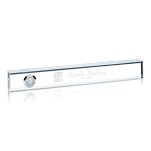 Nameplate Clock - Optical