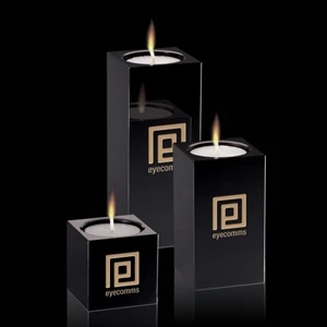 Perth Candleholder - Black | https://www.bestnamebadges.com